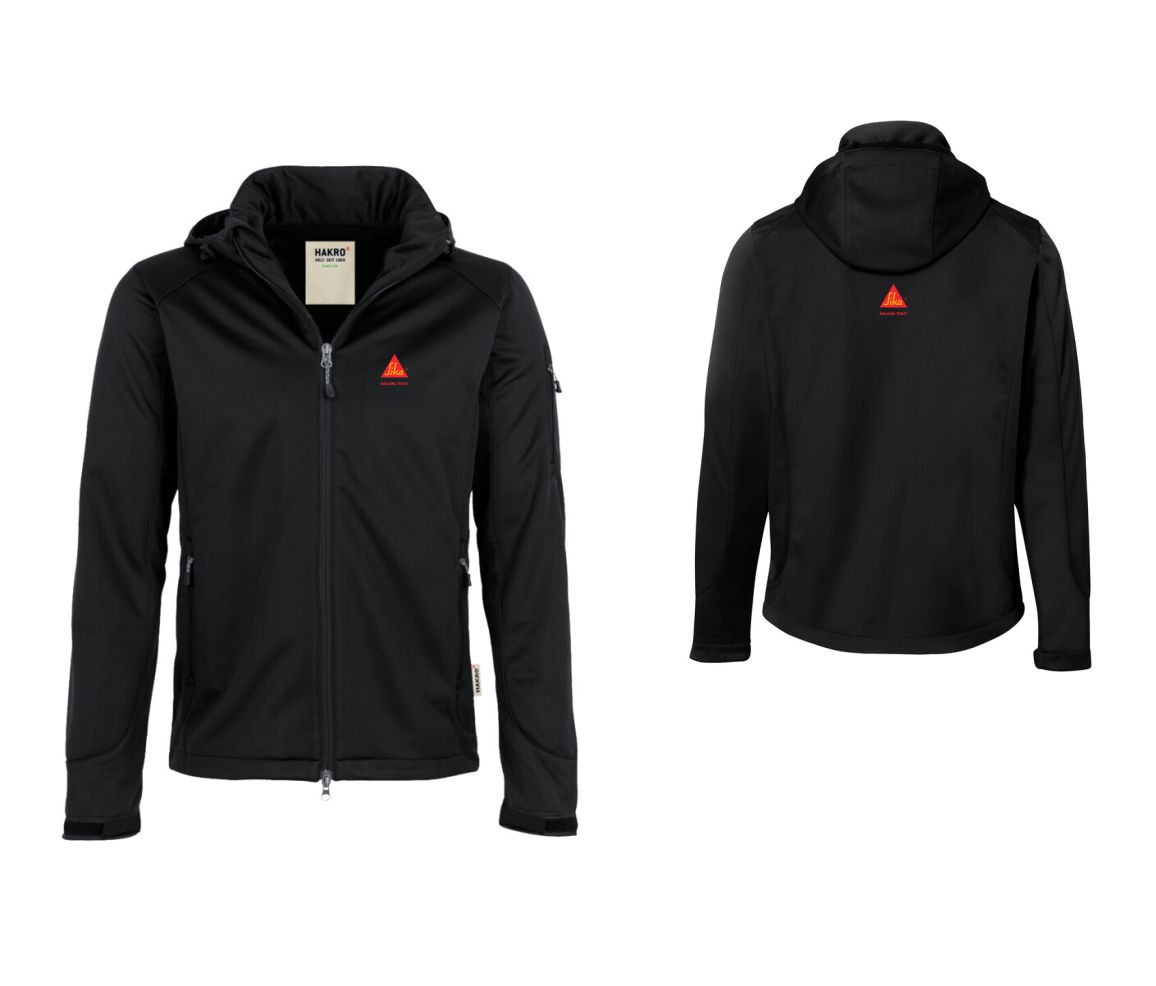 H.Softshell-Jacke, 0848 Hakro, Transfer "sika"