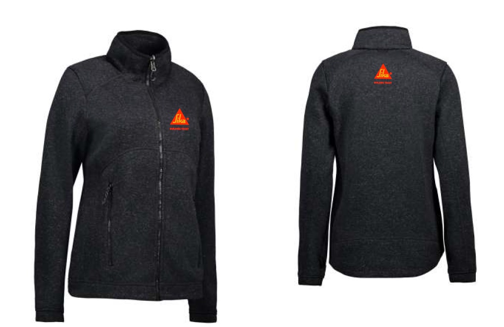 D.Jacke aus Strickfleece, 0848 ID, Transfer "sika"